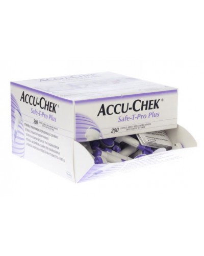 Проколювачі Accu-Chek Safe-T-Pro Plus (200 од.) Проколювачі Accu-Chek Safe-T-Pro Plus (200 од.)