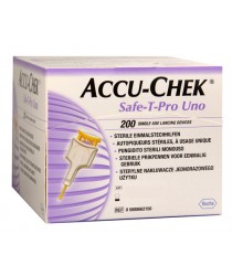 Проколювачі Accu-Chek Safe-T-Pro Uno (200 од.) Проколювачі Accu-Chek Safe-T-Pro Uno (200 од.)