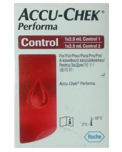 Контрольні розчини Accu-Chek Performa Контрольні розчини Accu-Chek Performa