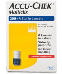 Ланцети Accu-Chek Multiclix (204 од.)
