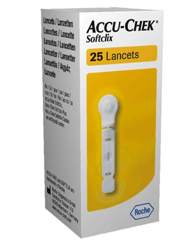 Ланцети Accu-Chek Softclix (25 од.) Ланцети Accu-Chek Softclix (25 од.)
