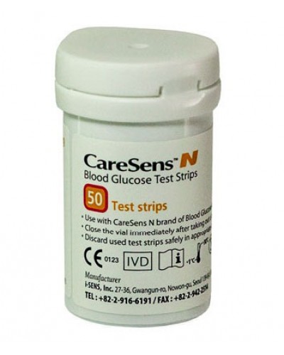 Тест-смужки CareSens N (50 од.) Тест-смужки CareSens N (50 од.)