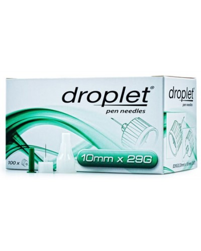 Голки для шприц-ручок droplet 10 мм (100 од.) Голки для шприц-ручок droplet 10 мм (100 од.)