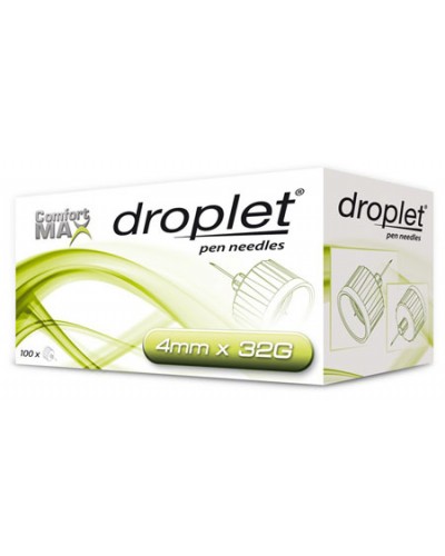 Голки для шприц-ручок droplet 4 мм (100 од.)