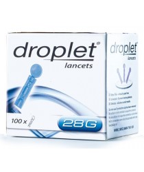 Ланцети droplet 28G (100 од.)