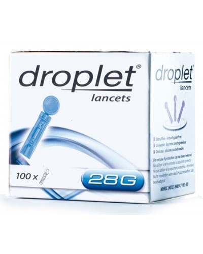 Ланцети droplet 28G (100 од.)