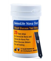 Тест-смужки SensoLite Nova Test (25 од.) Тест-смужки SensoLite Nova Test (25 од.)