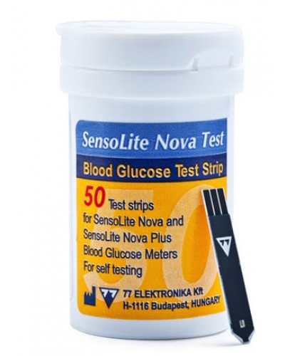 Тест-смужки SensoLite Nova Test (50 од.) Тест-смужки SensoLite Nova Test (50 од.)