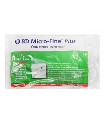 Інсуліновий шприц BD Micro-Fine U-40 1мл 29G (10 од.) Інсуліновий шприц BD Micro-Fine U-40 1мл 29G (10 од.)