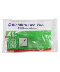 Інсуліновий шприц BD Micro-Fine U-40 1мл 30G (10 од.)