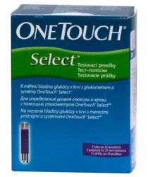 Тест-смужки OneTouch Select (50 од.)
