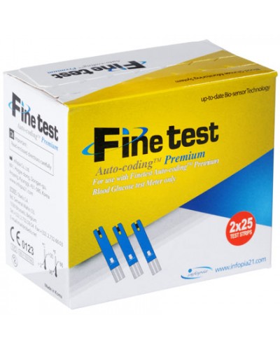 Тест-смужки Finetest Auto-Coding Premium (50 од.)