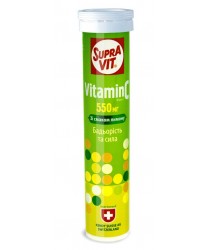 Шипучі вітаміни SupraVit Vitamin C (20 шт.) Шипучі вітаміни SupraVit Vitamin C (20 шт.)